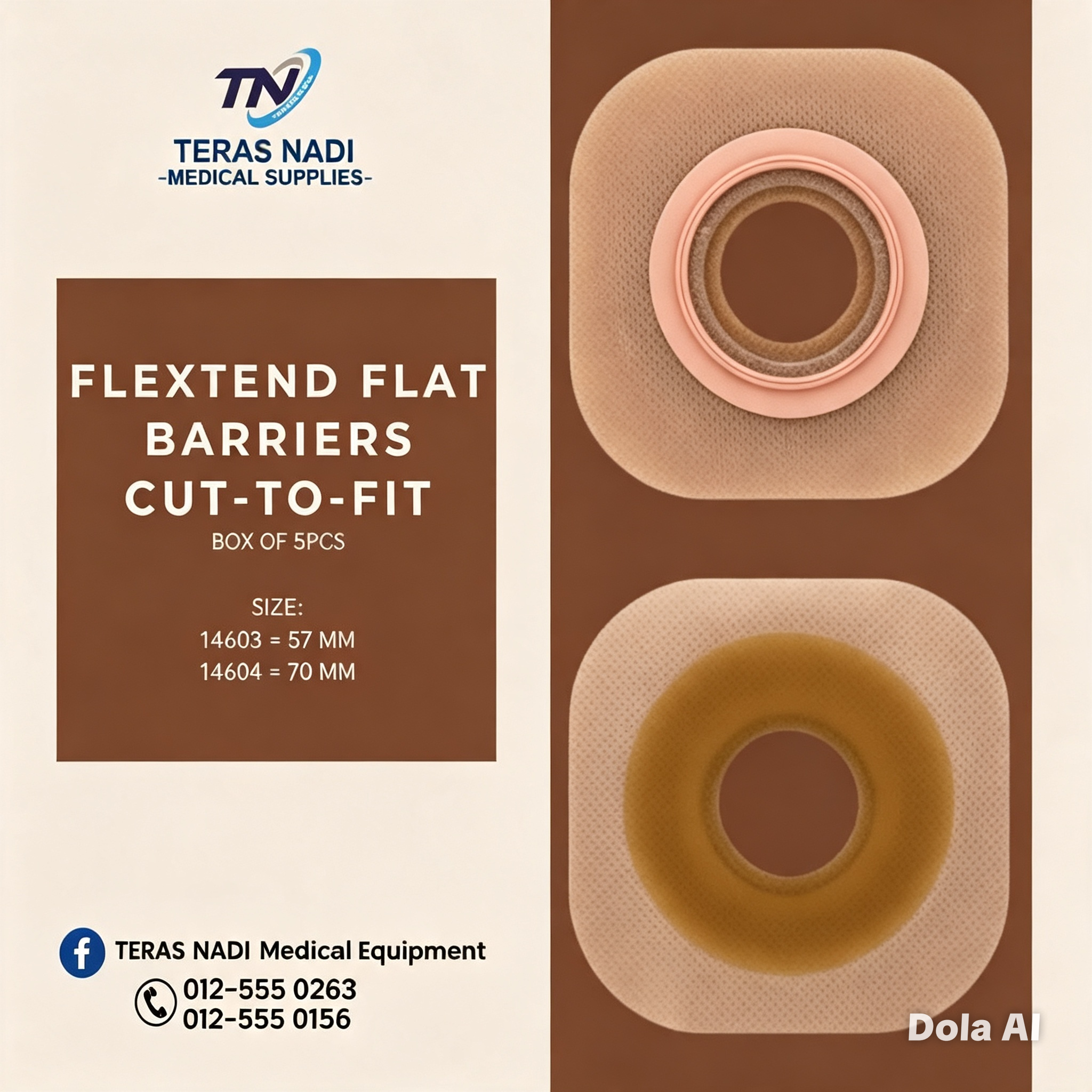 Hollister: Flextend Flat Barriers Cut-to-Fit