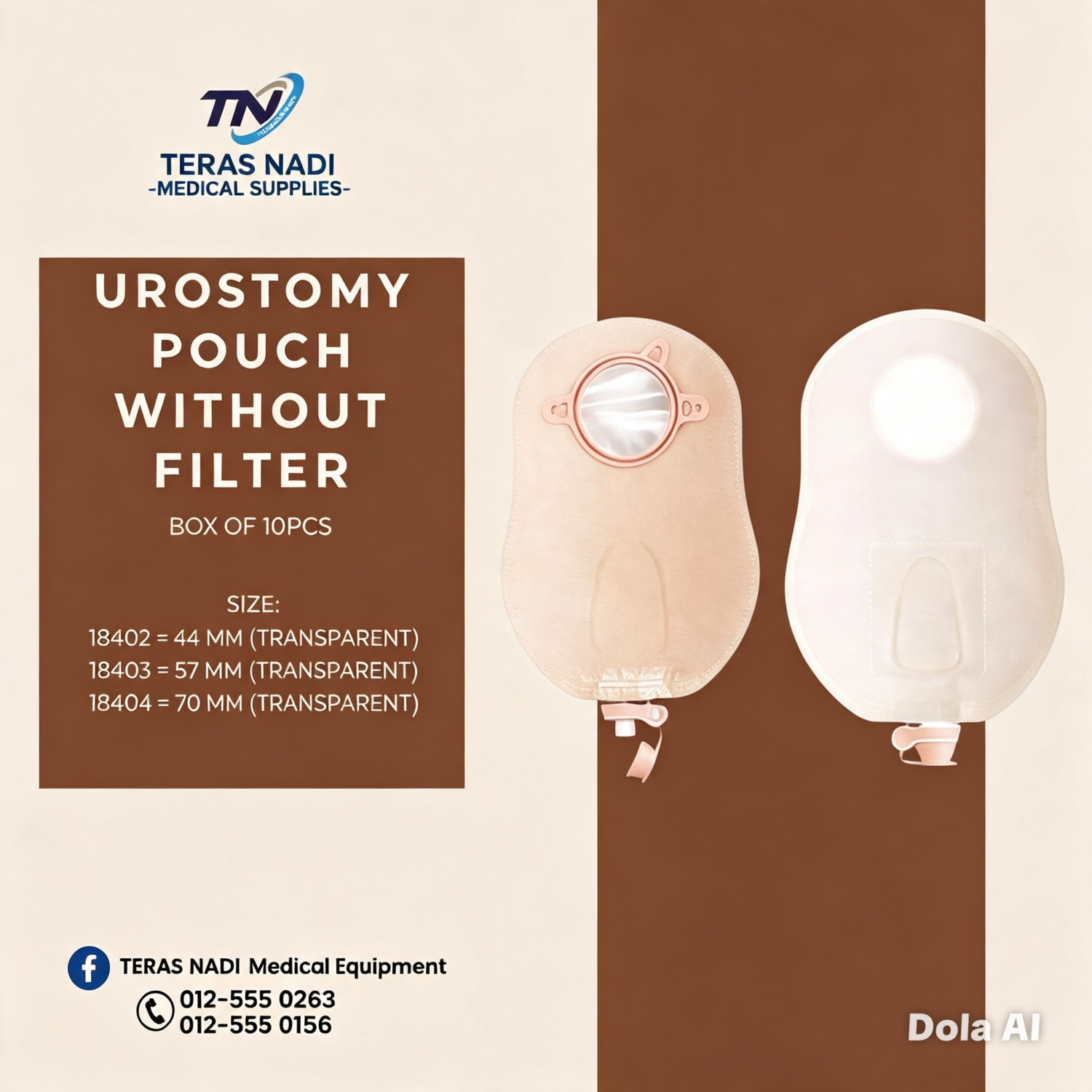 Hollister: Urostomy Pouches Without Filter