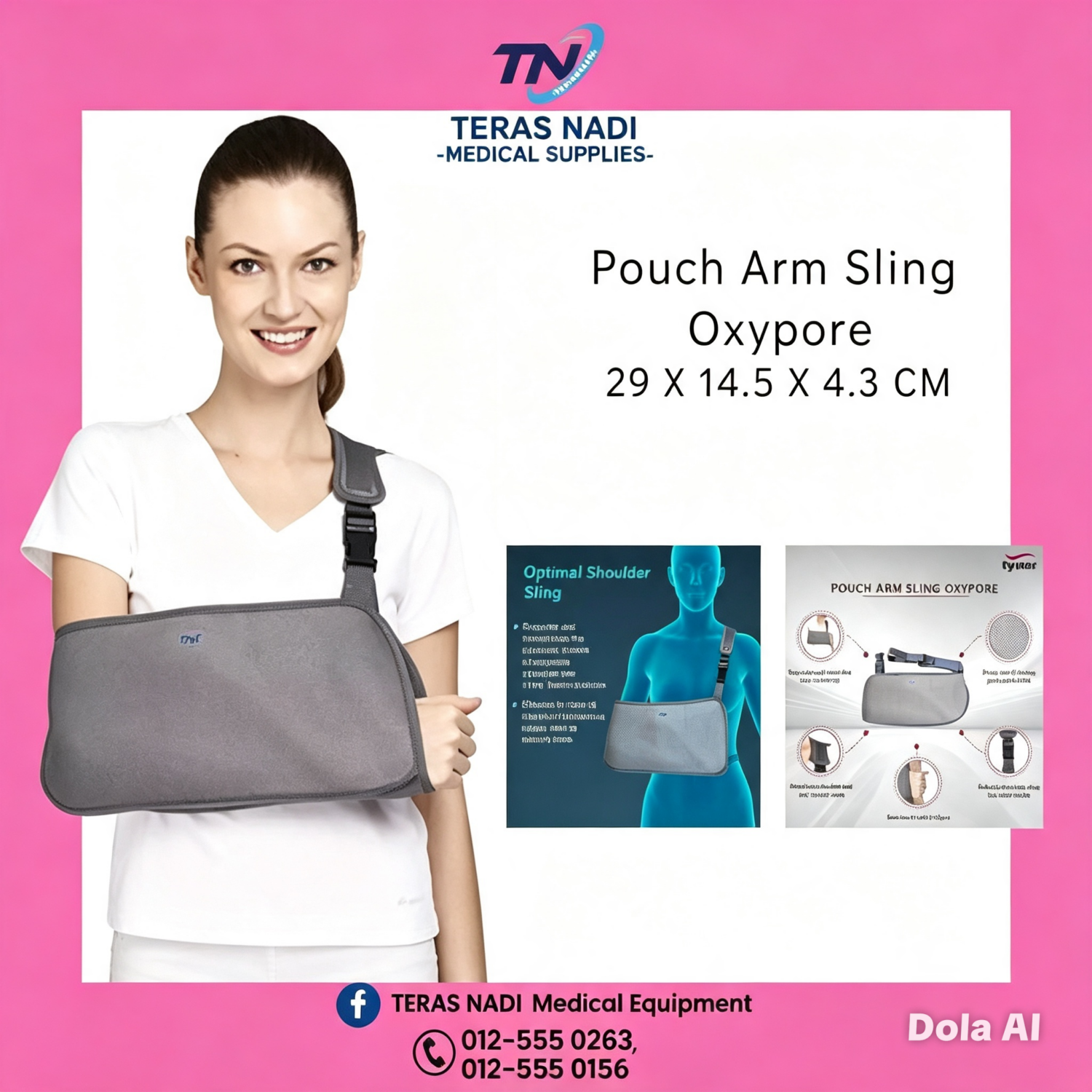 POUCH ARM SLING BAGGY