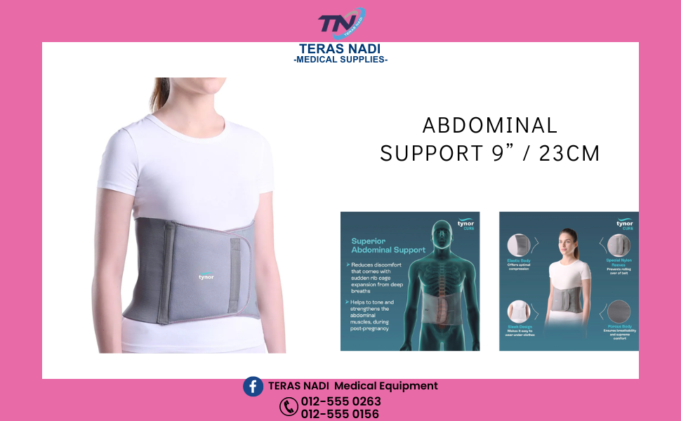 ABDOMINAL SUPPORT 9"/23CM