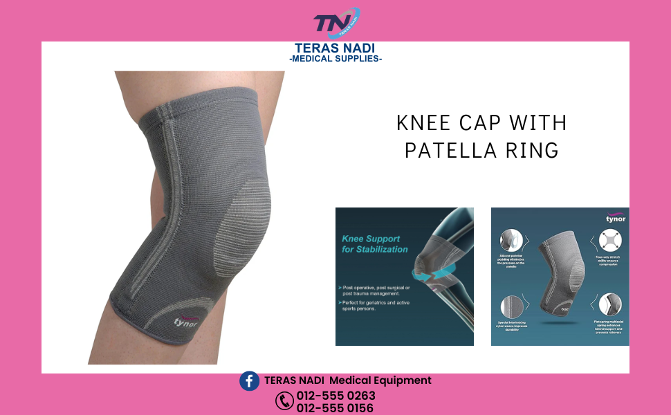 KNEE CAP WITH PATELLA RING