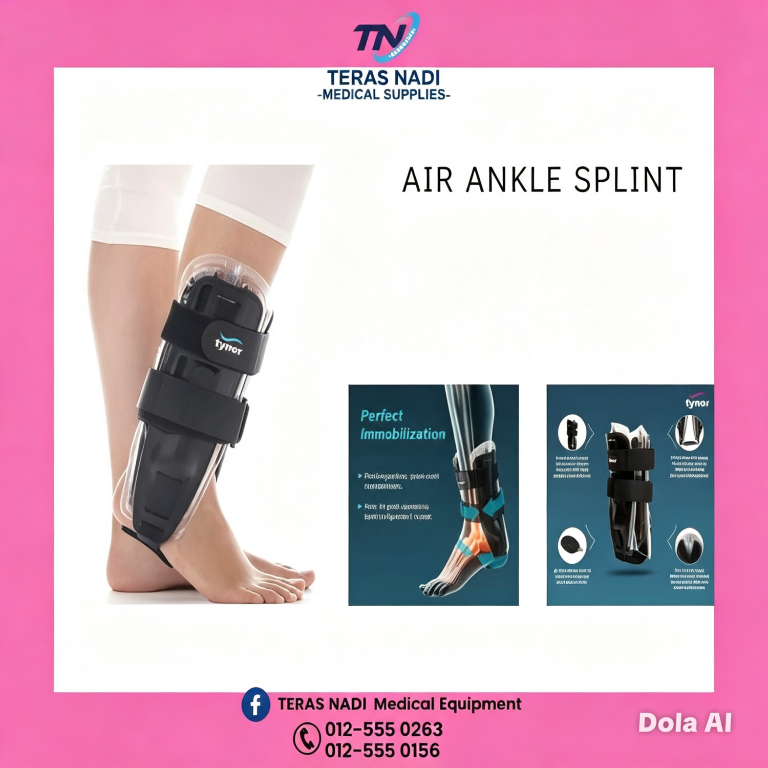AIR ANKLE SPLINT